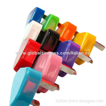 Colorful UK Plug Wall Chargers for iPhone, OEM/OEM Orders Available